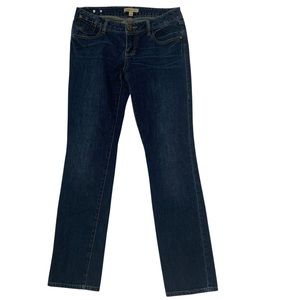 5/$25 CABI Blue Moon Straight Med Wash Denim Sz 4